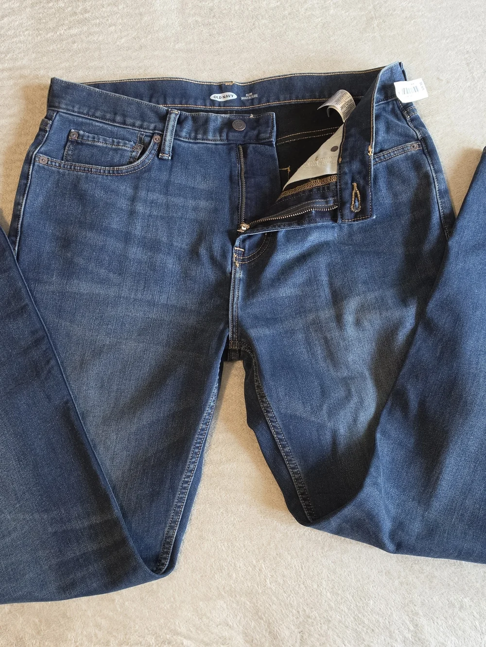 Old Navy Slim Men's Jeans in Dark Blue Denim